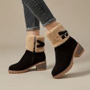 Stella Bennett Shearling-Lined Ankle Boots