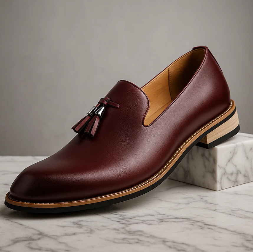 Vance Leather Tassel Loafers