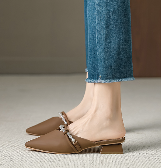 Audrey Slip-On Mules