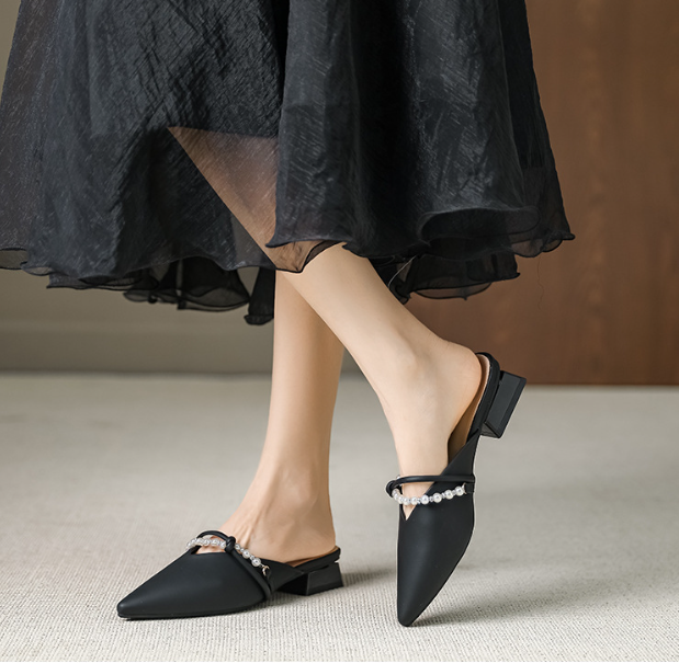 Audrey Slip-On Mules