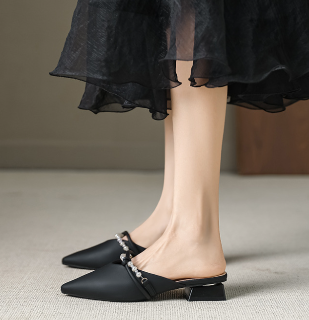 Audrey Slip-On Mules