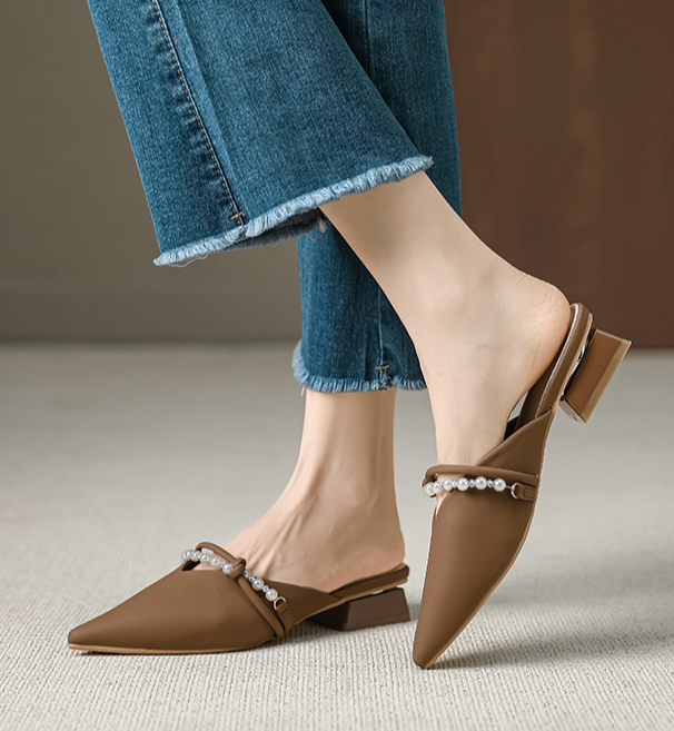 Audrey Slip-On Mules