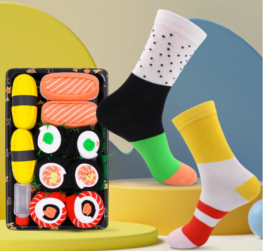 MakiFeet 5 Pack Sushi Socks