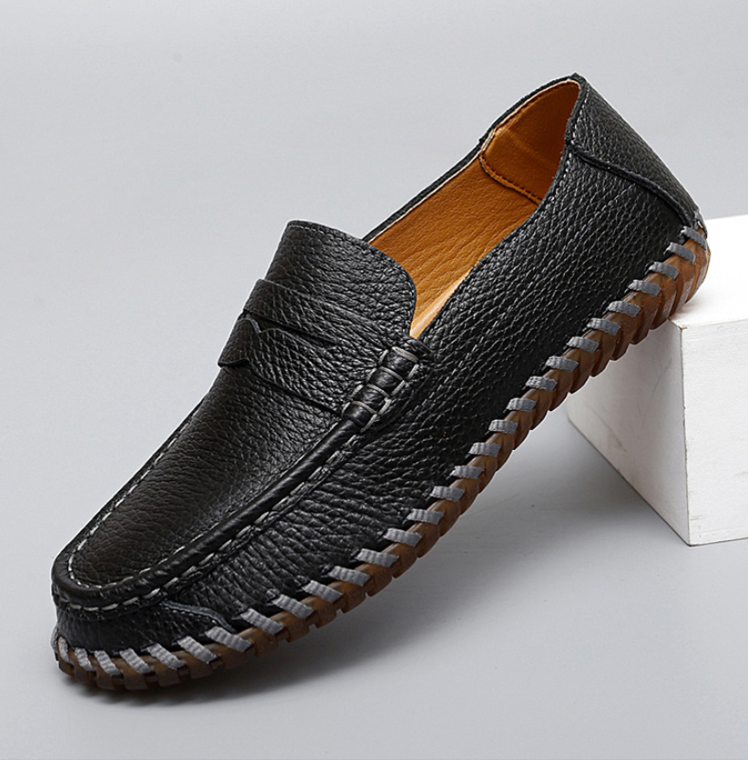 Reed Leather Moccasin Loafers