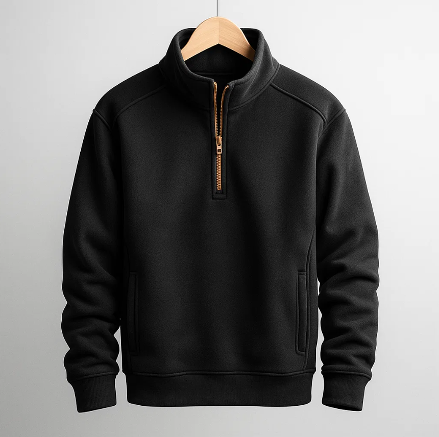 Crestmoor Zip Pullover Sweater