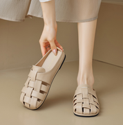 Vera Woven Mule Sandals