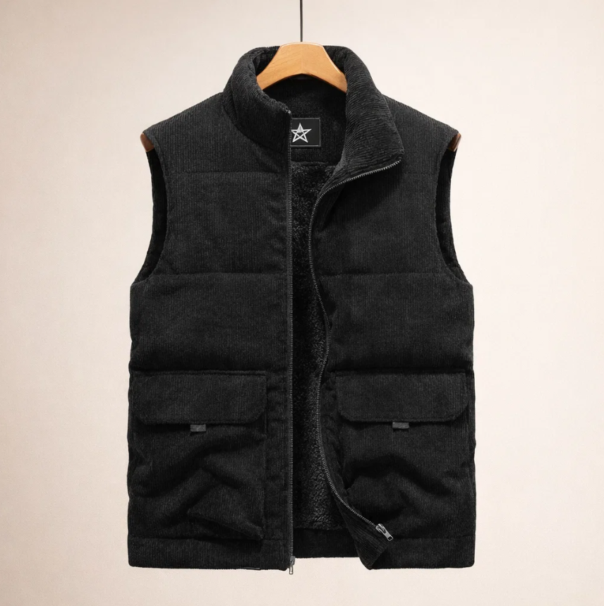 Montclair Corduroy Fleece Vest