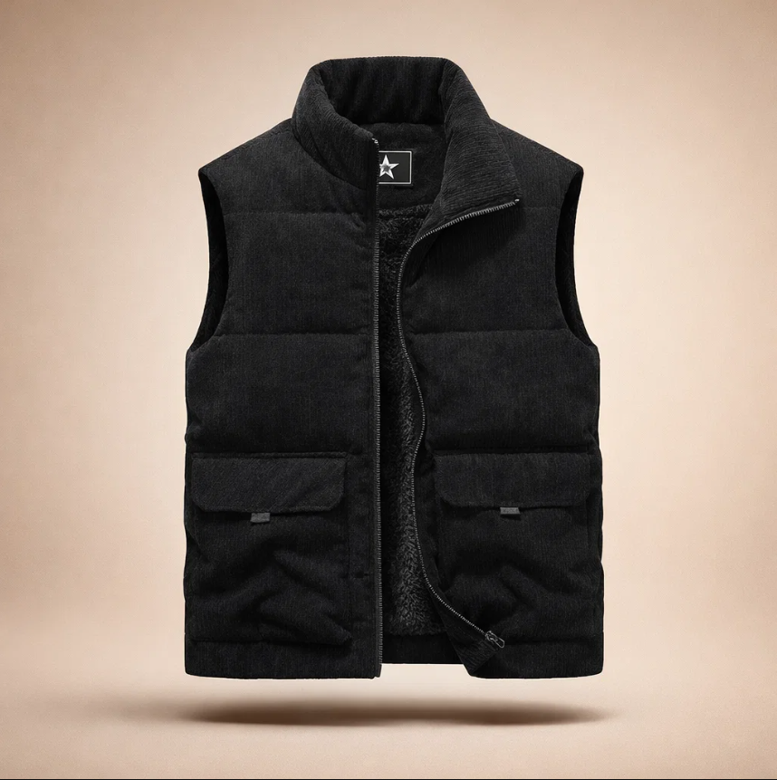 Montclair Corduroy Fleece Vest